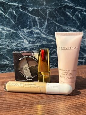 Estee Lauder Beautiful Perfume Lotion Clinique Concealer Smashbox Bundle Set